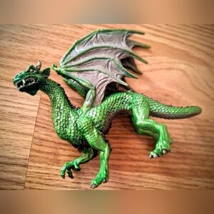 Safari Ltd, Green, Action Figure , Forest Dragon, Fantasy